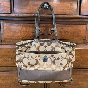 Coach diaper/weekend bag